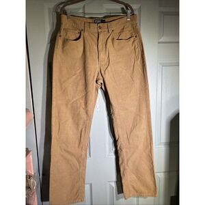 Polo Ralph Lauren 100% Cotton Beige Corduroy Pants/ Dungarees Sz 34/32